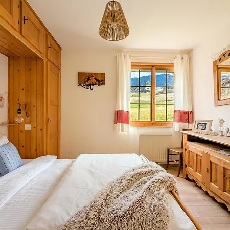 Calme, Jardin & Cheminee A Villars, Proche Centre Apartamento Villars-sur-Ollon